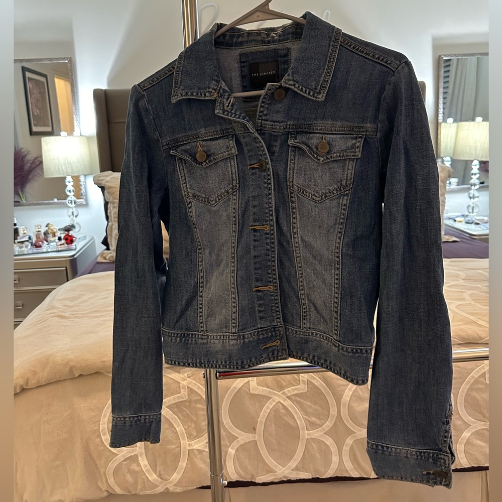 Medium Wash Denim Jacket by the Limited!